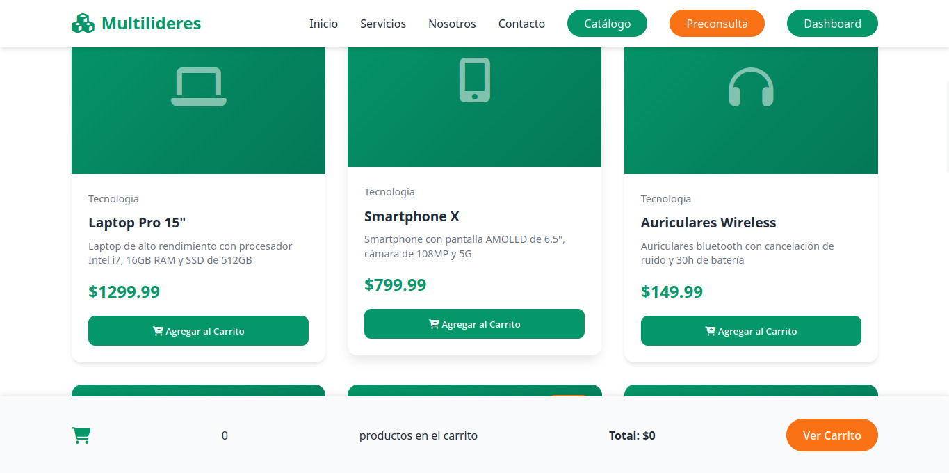 Catálogos de Productos